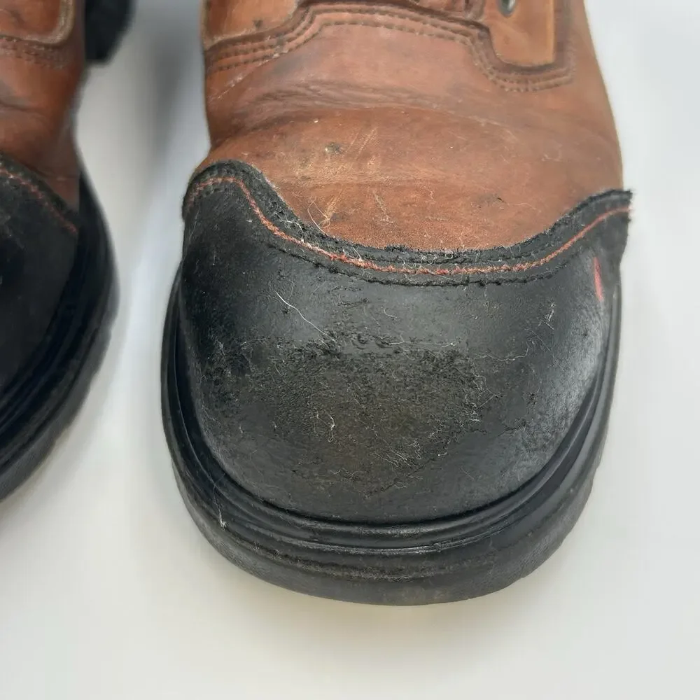 Red Wing Boots Men's Size 10 E2 Steel Toe Work ASTM F2413-11 2403 Missing Laces